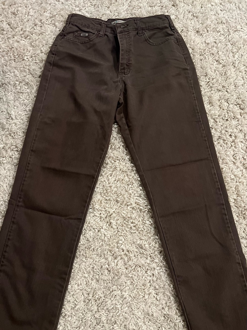 Lee Relaxed Straight Leg High-Rise Jeans